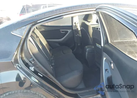 2016 Hyundai Elantra Value Edition из США, поврежденный, VIN KMHDH4AE2GU566641